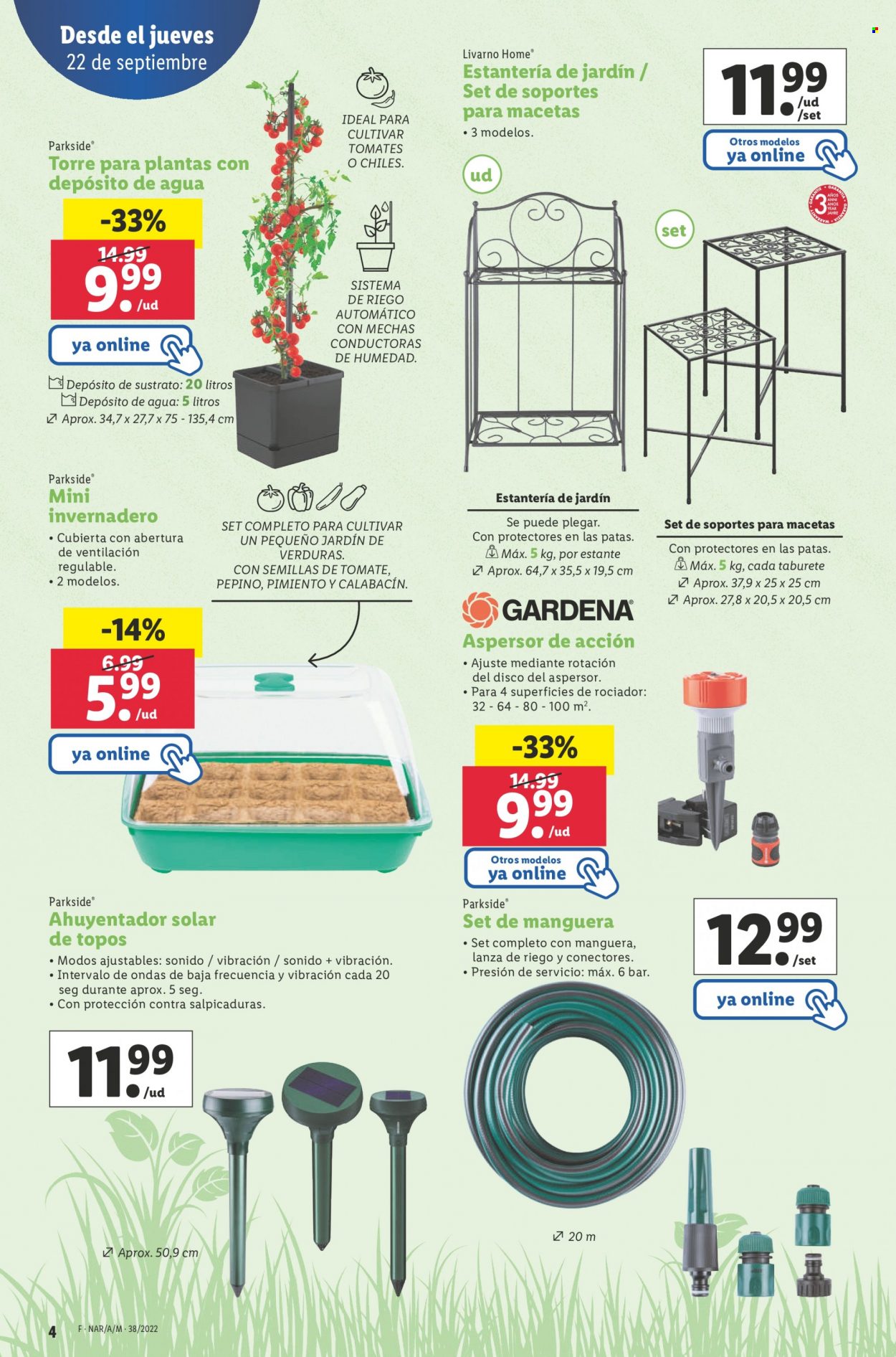 Folleto Lidl - 22/09/22 - 28/09/22. Página 4