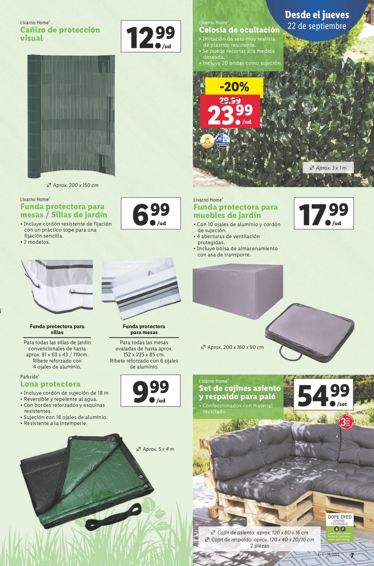 Folleto Lidl - 22/09/22 - 28/09/22. Página 7