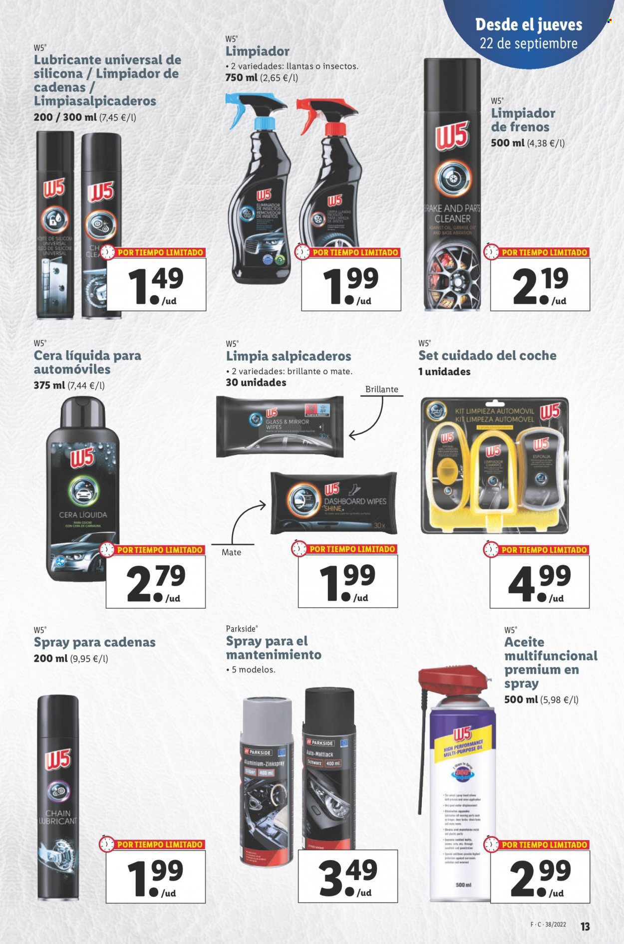 Folleto Lidl - 22/09/22 - 28/09/22. Página 13