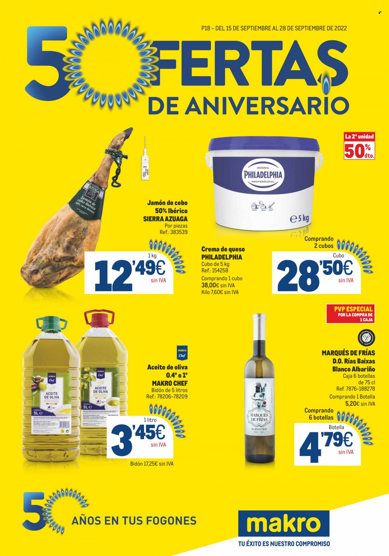 Folleto Makro - 15/09/22 - 28/09/22. Página 1
