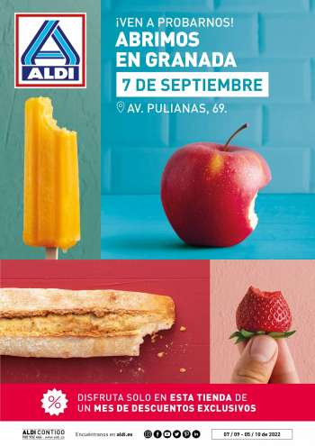 Folleto actual Aldi - 07/09/22 - 05/10/22.