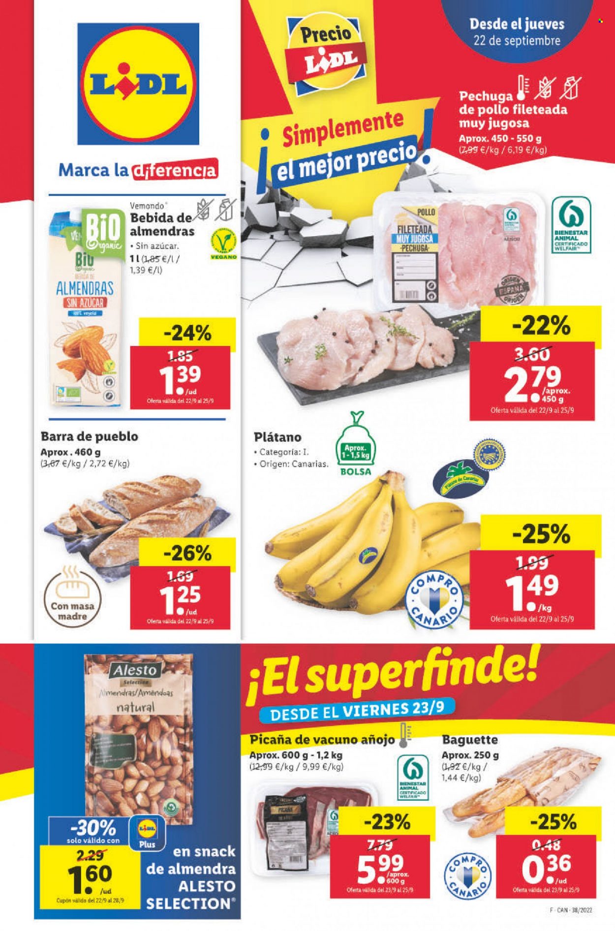 Folleto Lidl - 22/09/22 - 28/09/22. Página 1