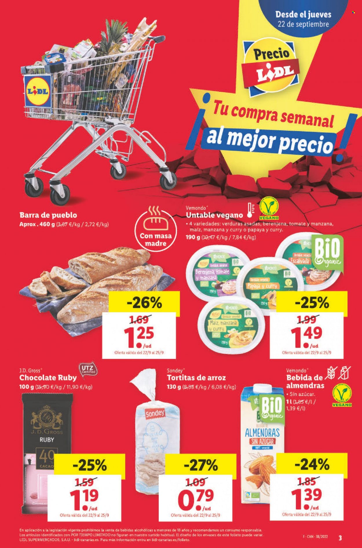 Folleto Lidl - 22/09/22 - 28/09/22. Página 3