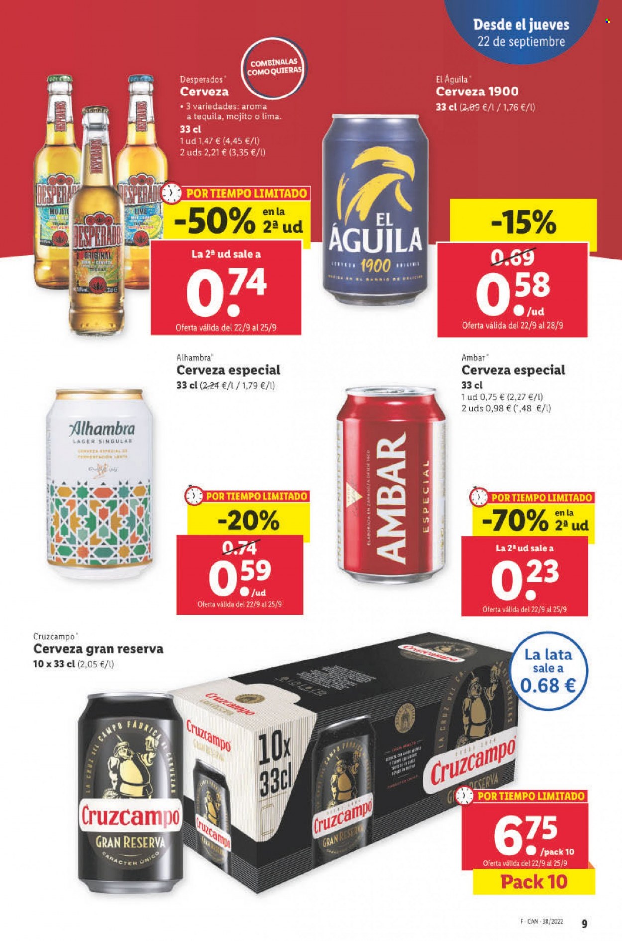 Folleto Lidl - 22/09/22 - 28/09/22. Página 9