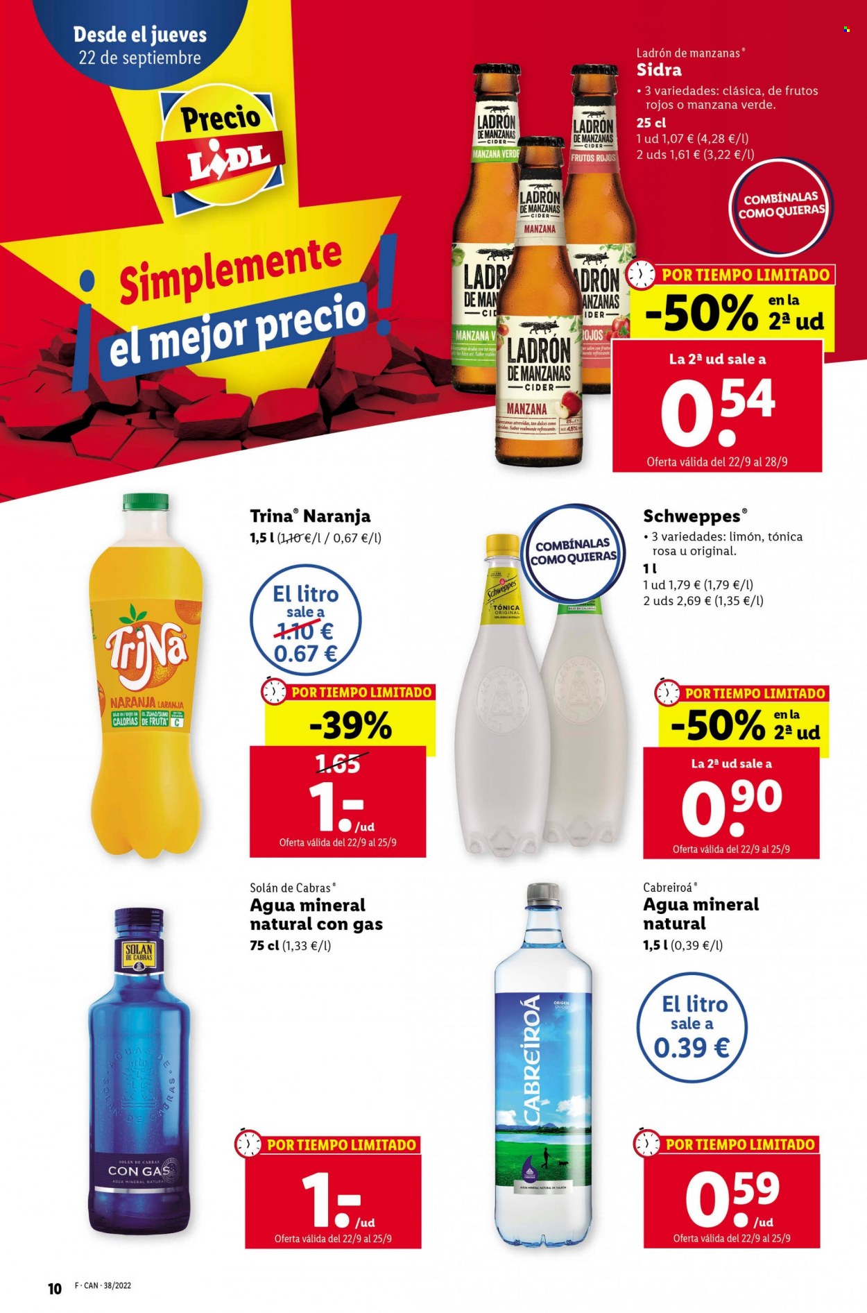 Folleto Lidl - 22/09/22 - 28/09/22. Página 10