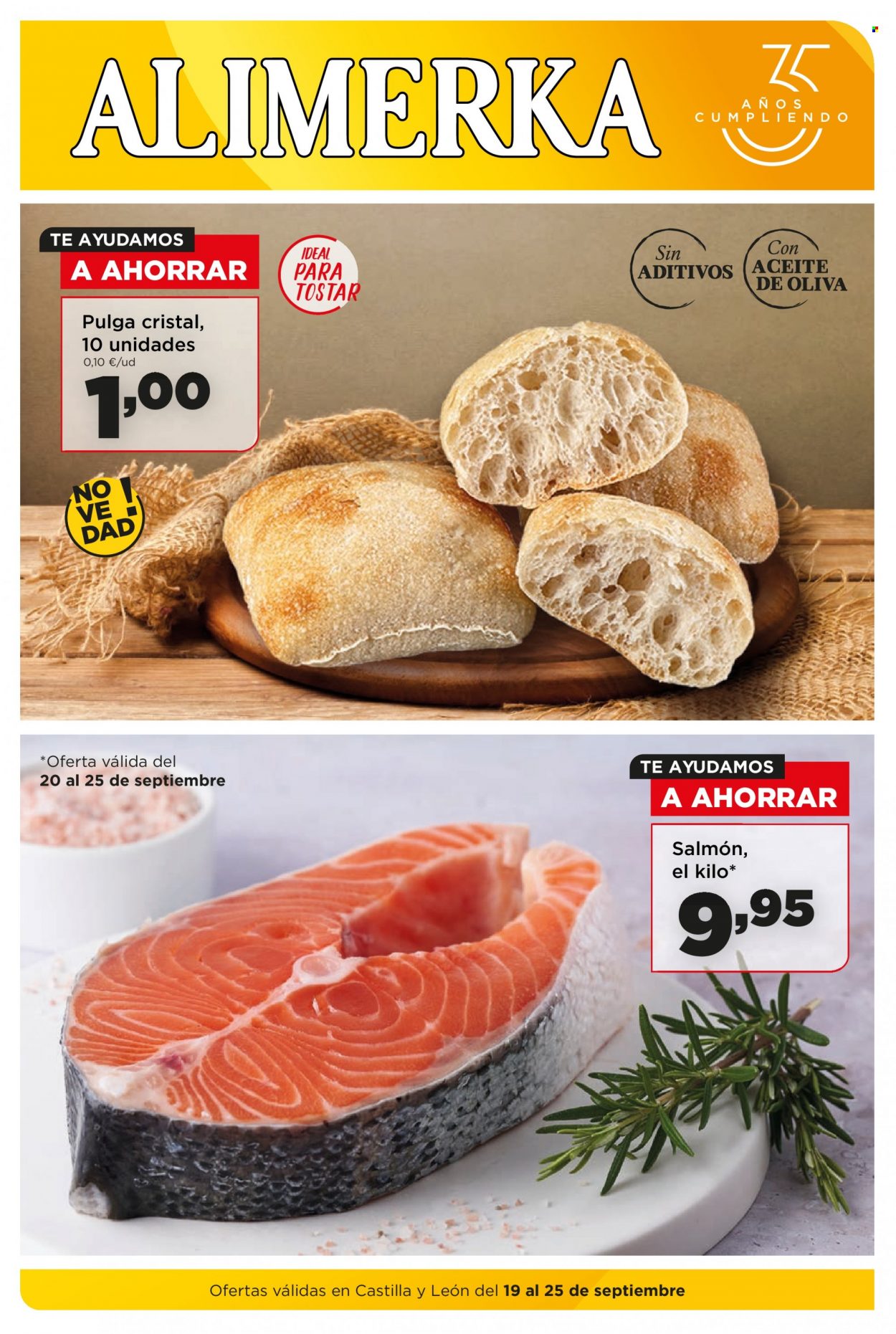 Folleto Alimerka - 19/09/22 - 25/09/22. Página 1