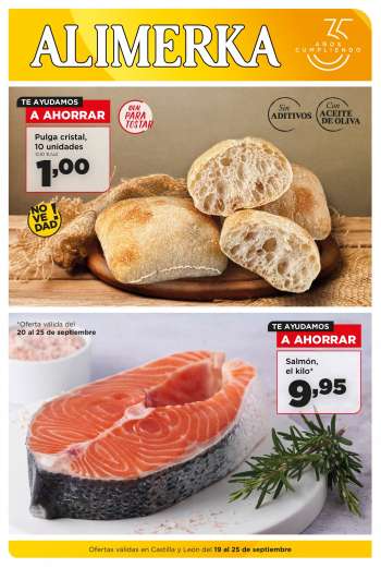 Folleto actual Alimerka - 19/09/22 - 25/09/22.