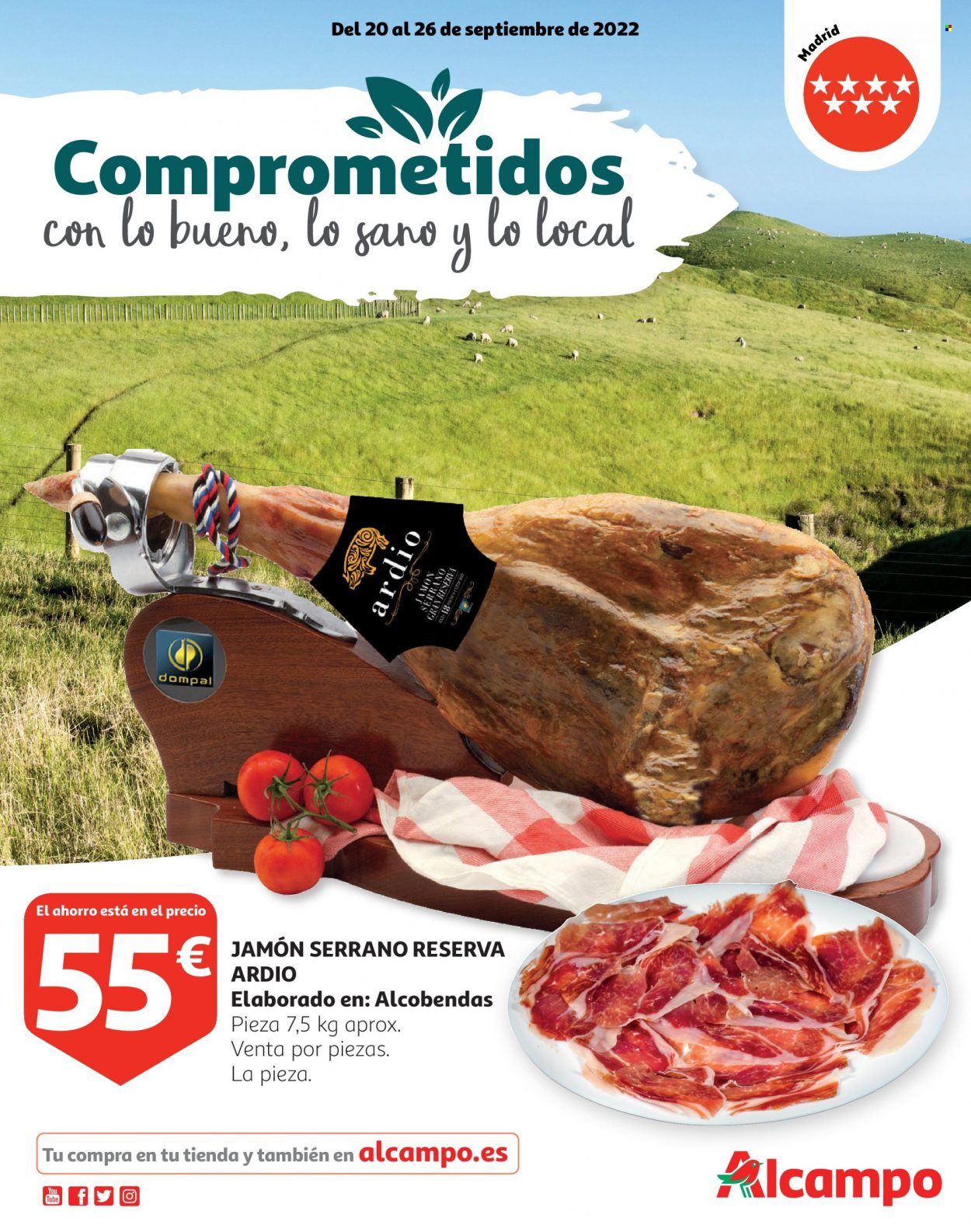 Folleto Alcampo - 20/09/22 - 26/09/22. Página 1