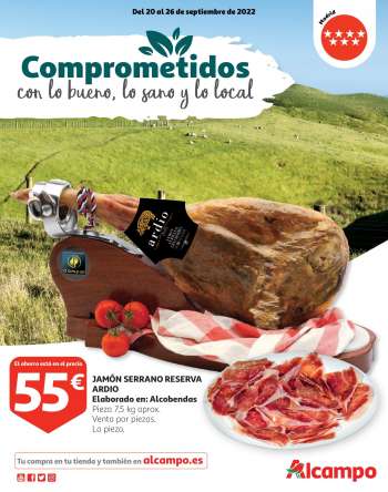 Folleto actual Alcampo - 20/09/22 - 26/09/22.
