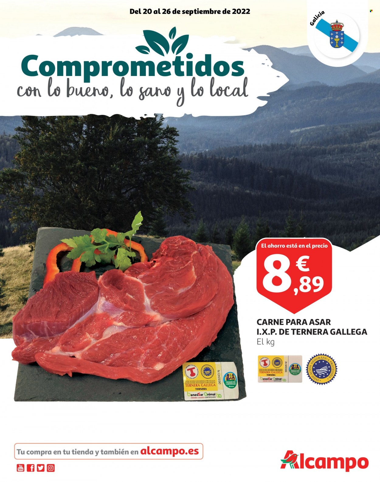 Folleto Alcampo - 20/09/22 - 26/09/22. Página 1