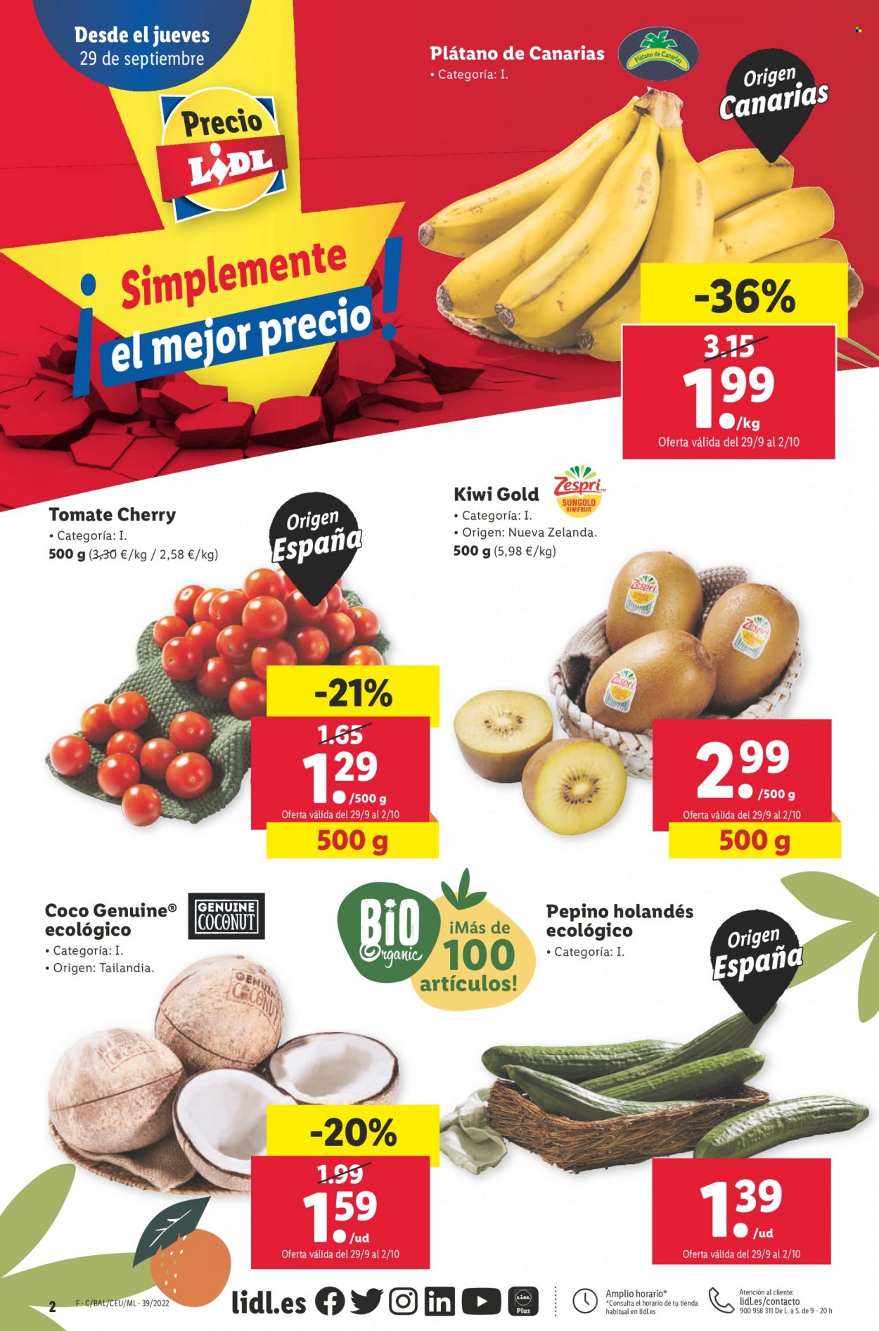 Folleto Lidl - 29/09/22 - 05/10/22. Página 2