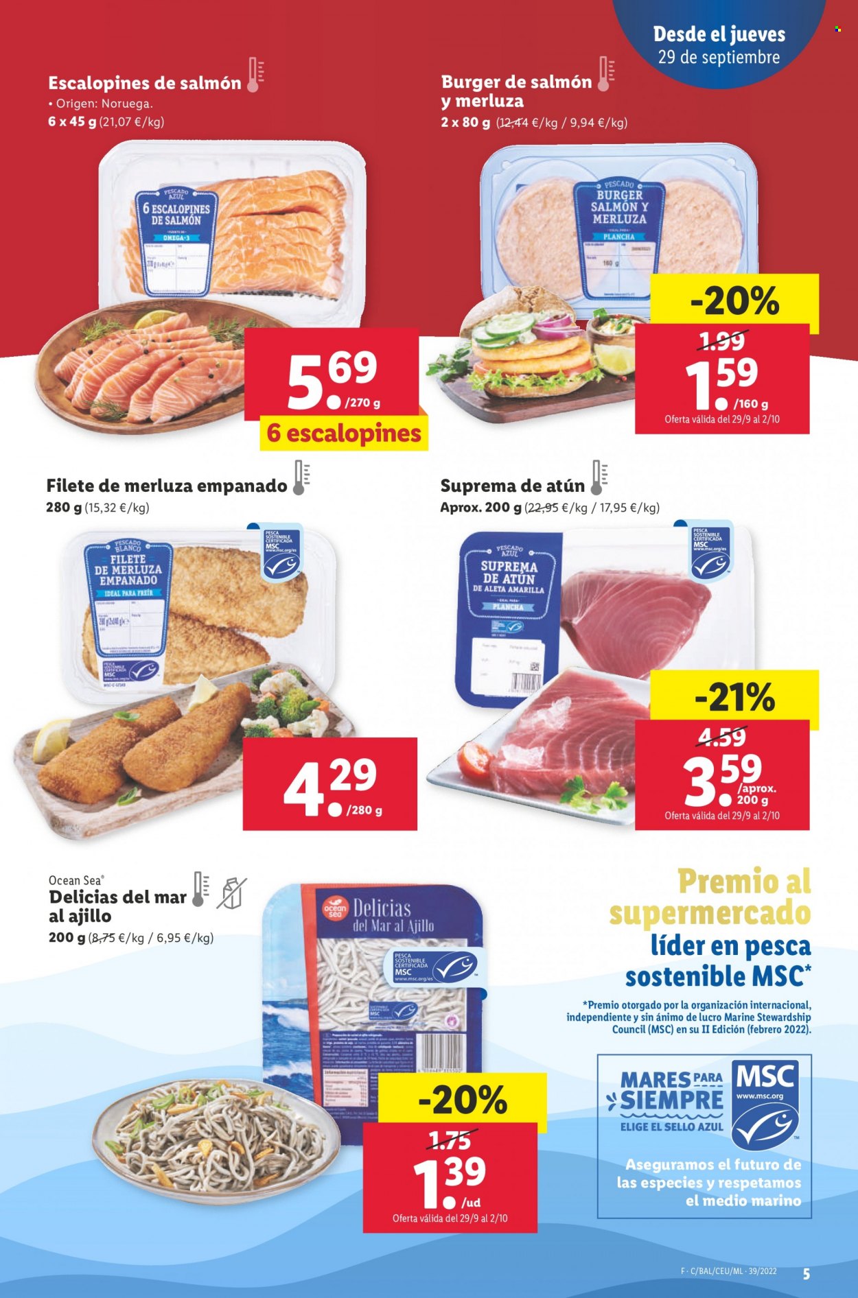Folleto Lidl - 29/09/22 - 05/10/22. Página 5