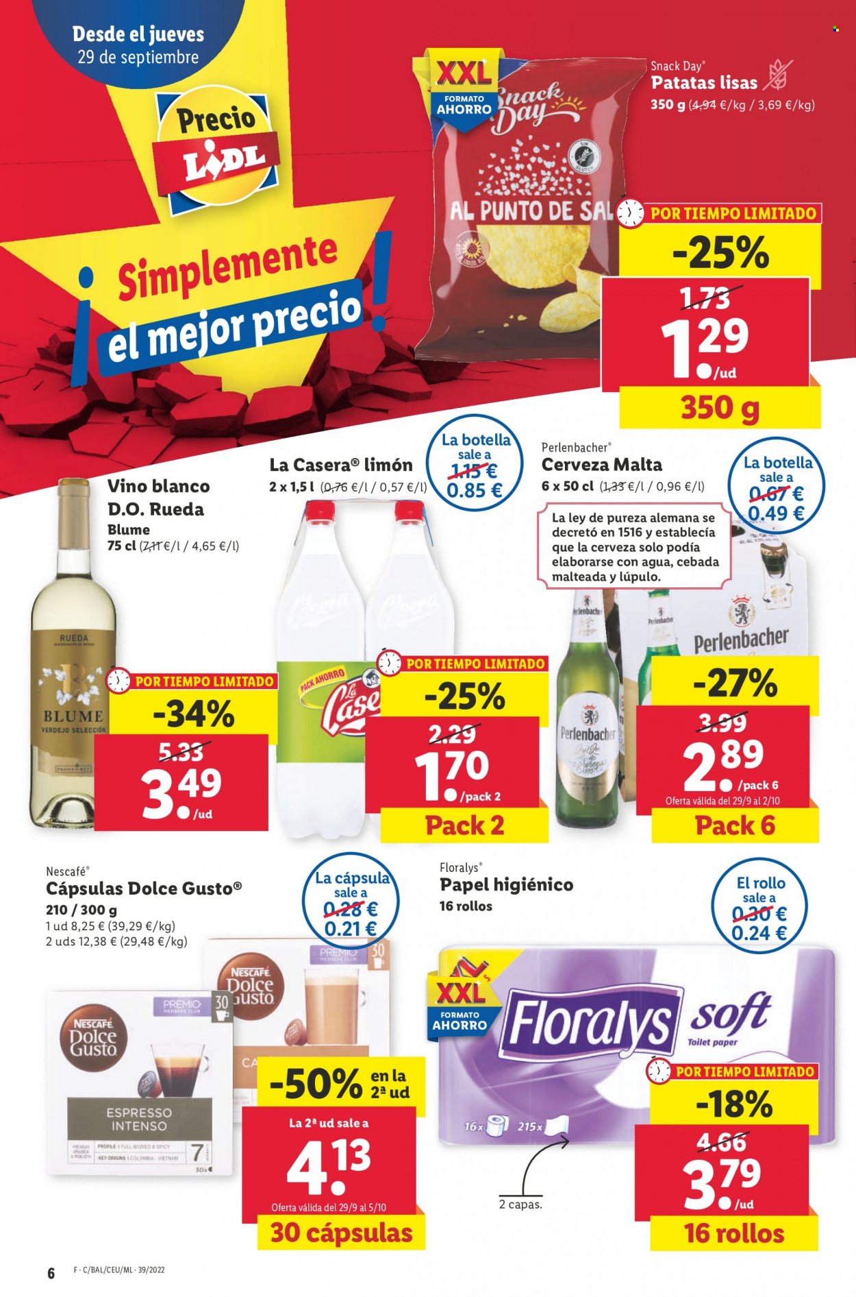 Folleto Lidl - 29/09/22 - 05/10/22. Página 6