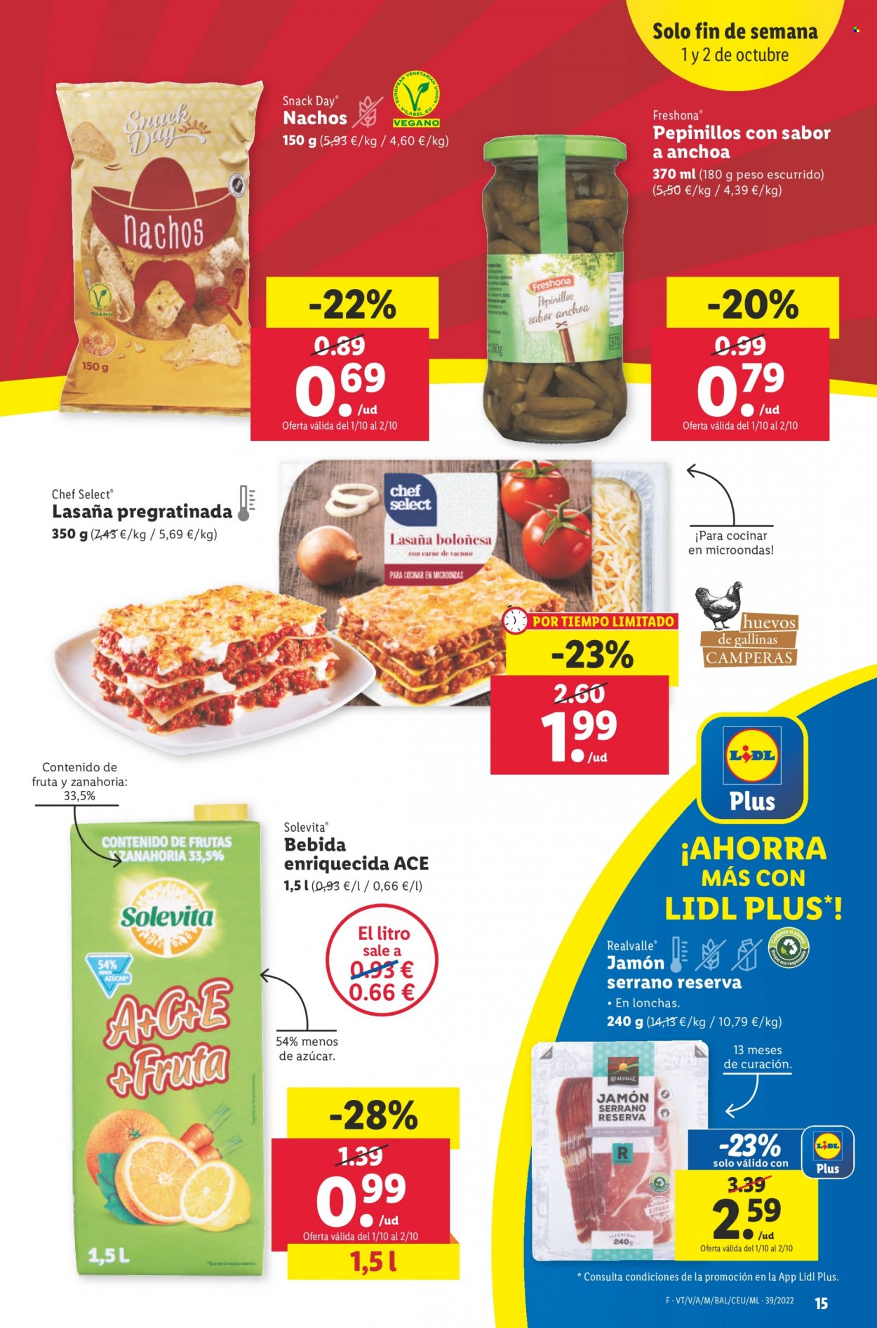 Folleto Lidl - 29/09/22 - 05/10/22. Página 15