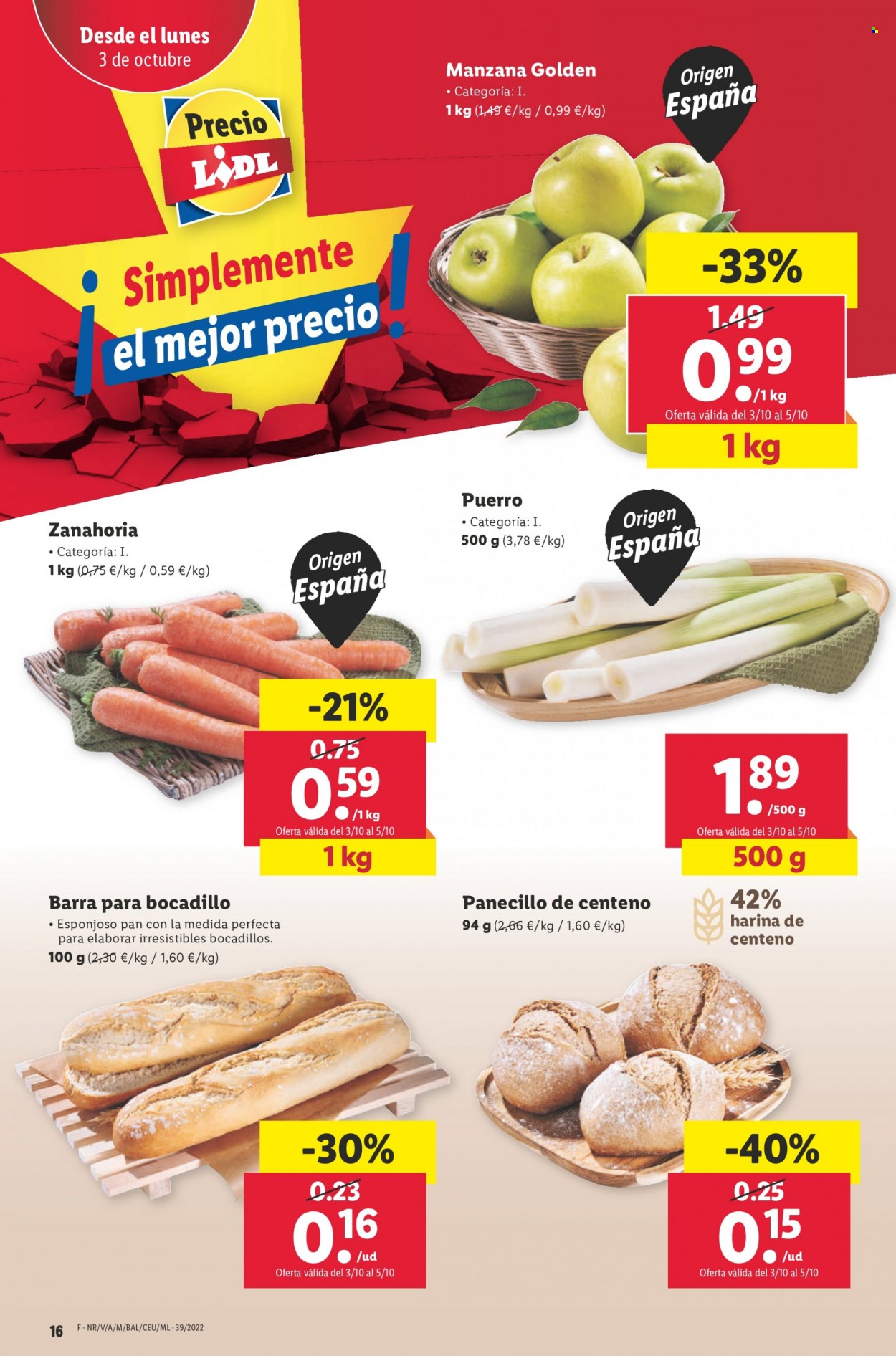Folleto Lidl - 29/09/22 - 05/10/22. Página 16