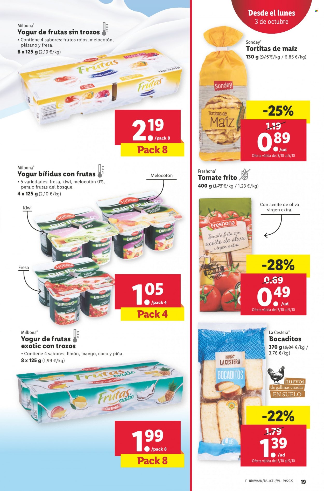 Folleto Lidl - 29/09/22 - 05/10/22. Página 19