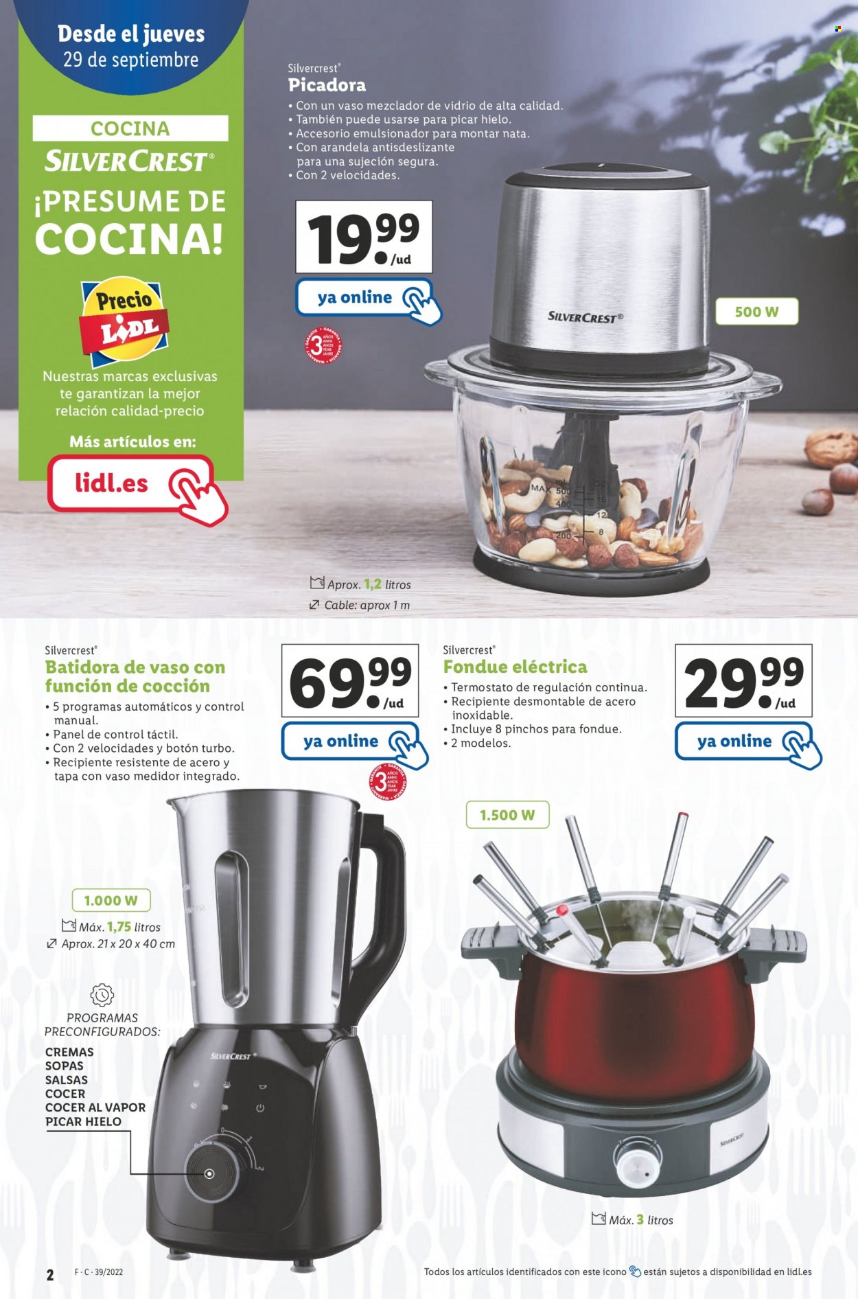 Folleto Lidl - 29/09/22 - 05/10/22. Página 2