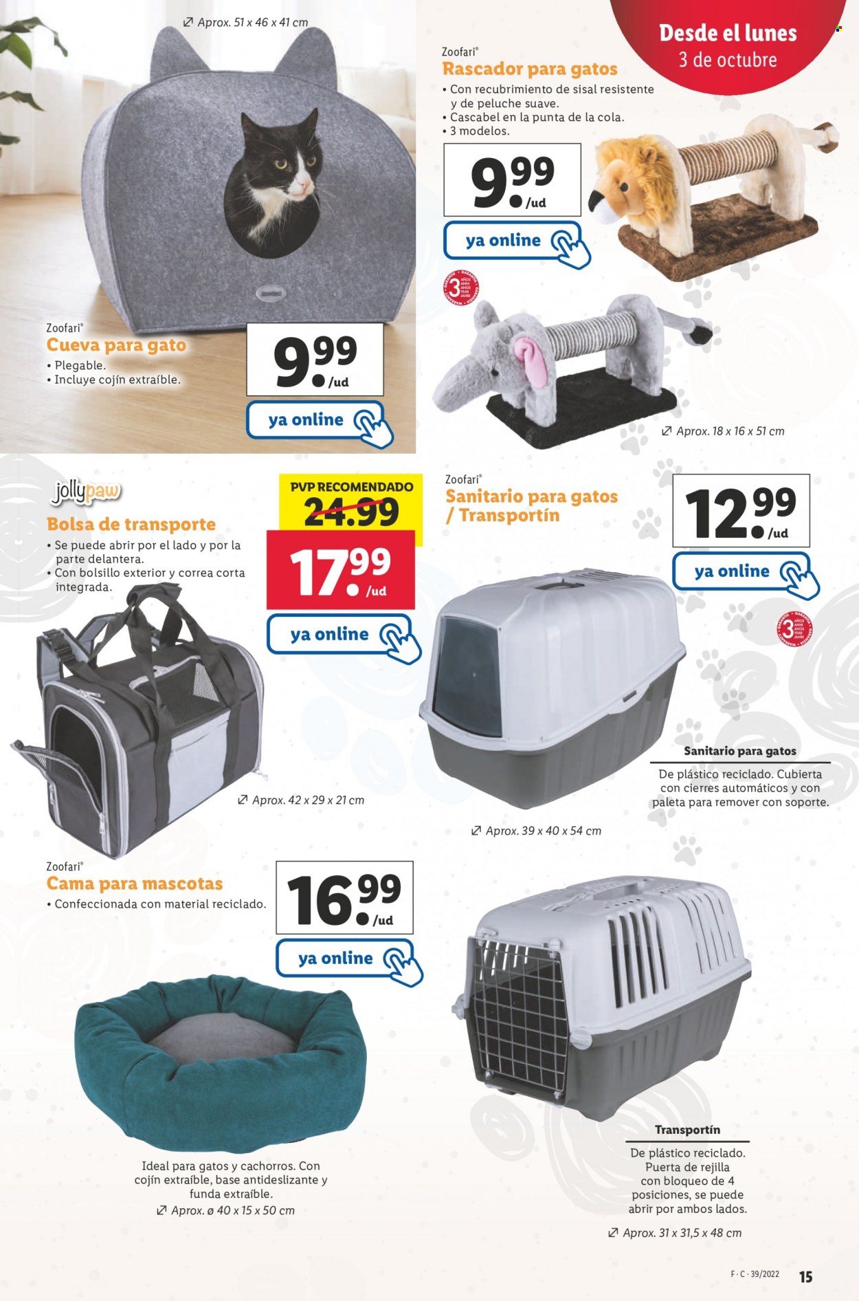 Folleto Lidl - 29/09/22 - 05/10/22. Página 15
