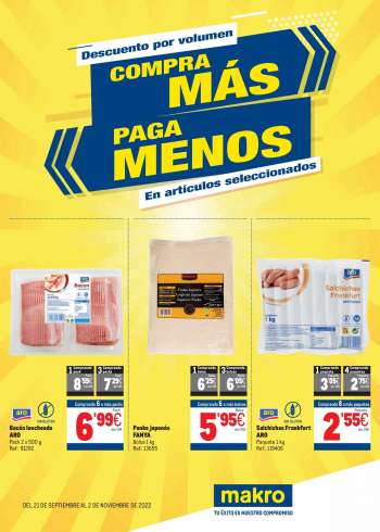 Folleto actual Makro - 21/09/22 - 02/11/22.