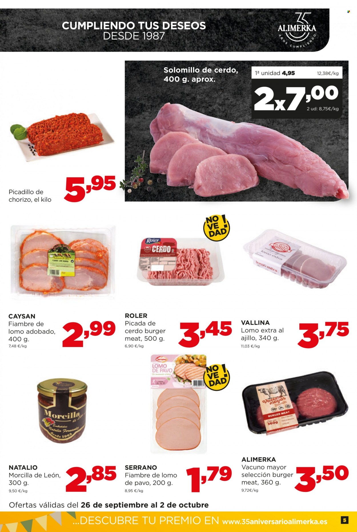 Folleto Alimerka - 26/09/22 - 02/10/22. Página 5