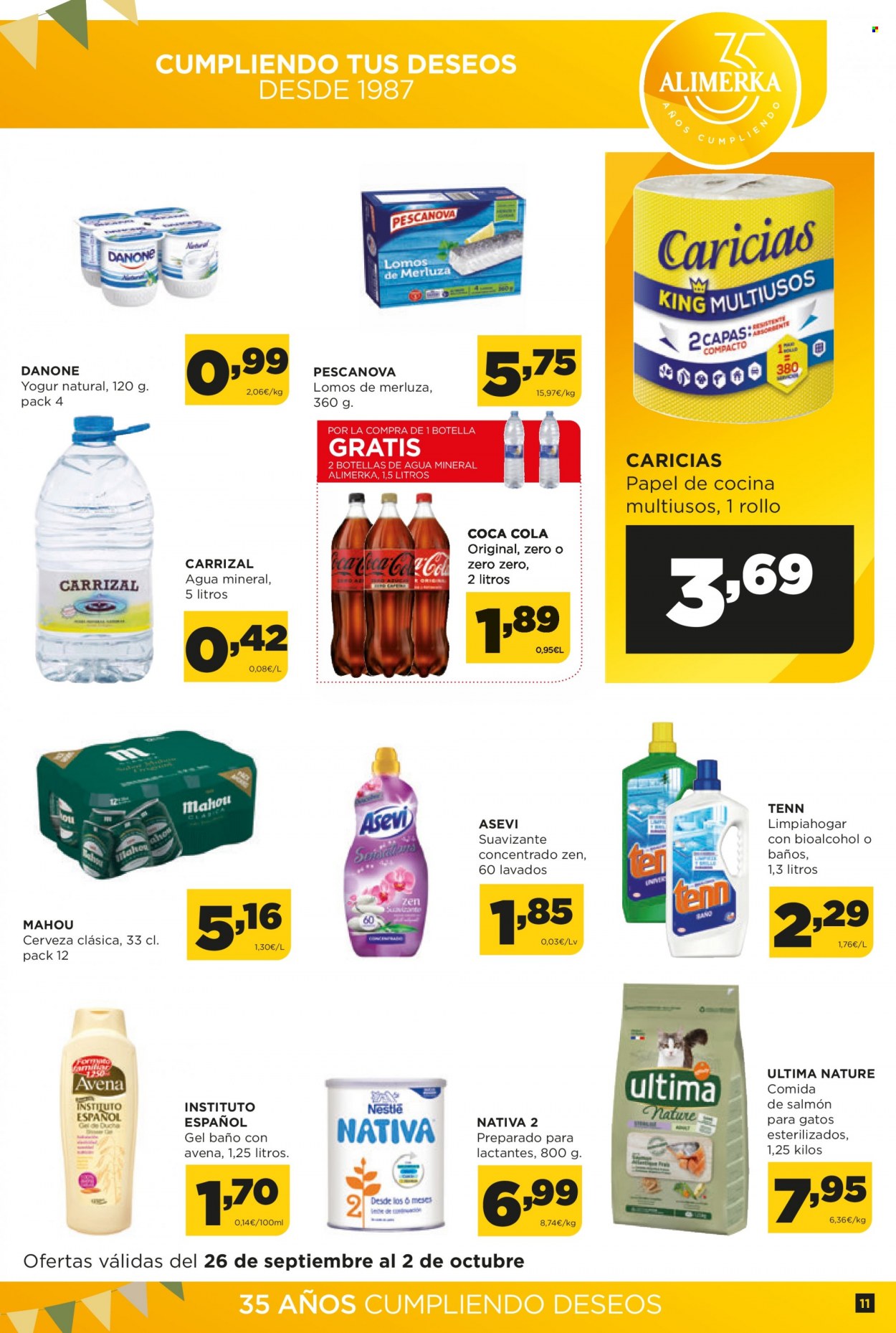 Folleto Alimerka - 26/09/22 - 02/10/22. Página 11