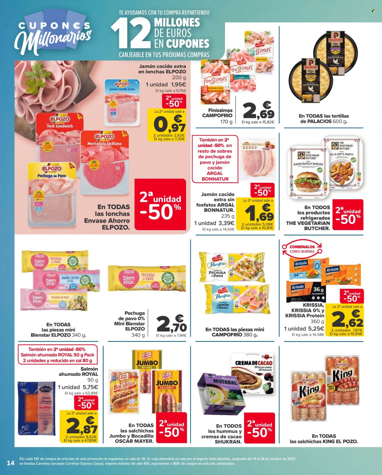 Folleto Carrefour - 27/09/22 - 13/10/22. Página 14