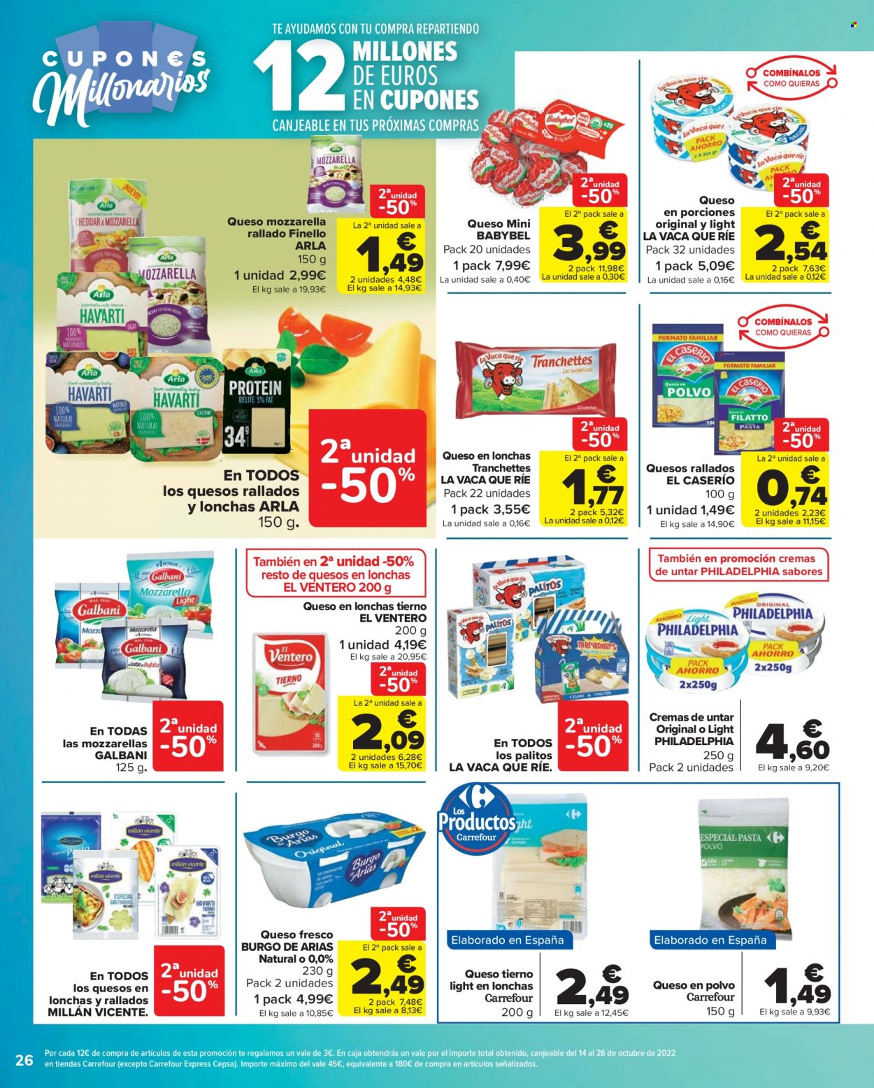 Folleto Carrefour - 27/09/22 - 13/10/22. Página 26