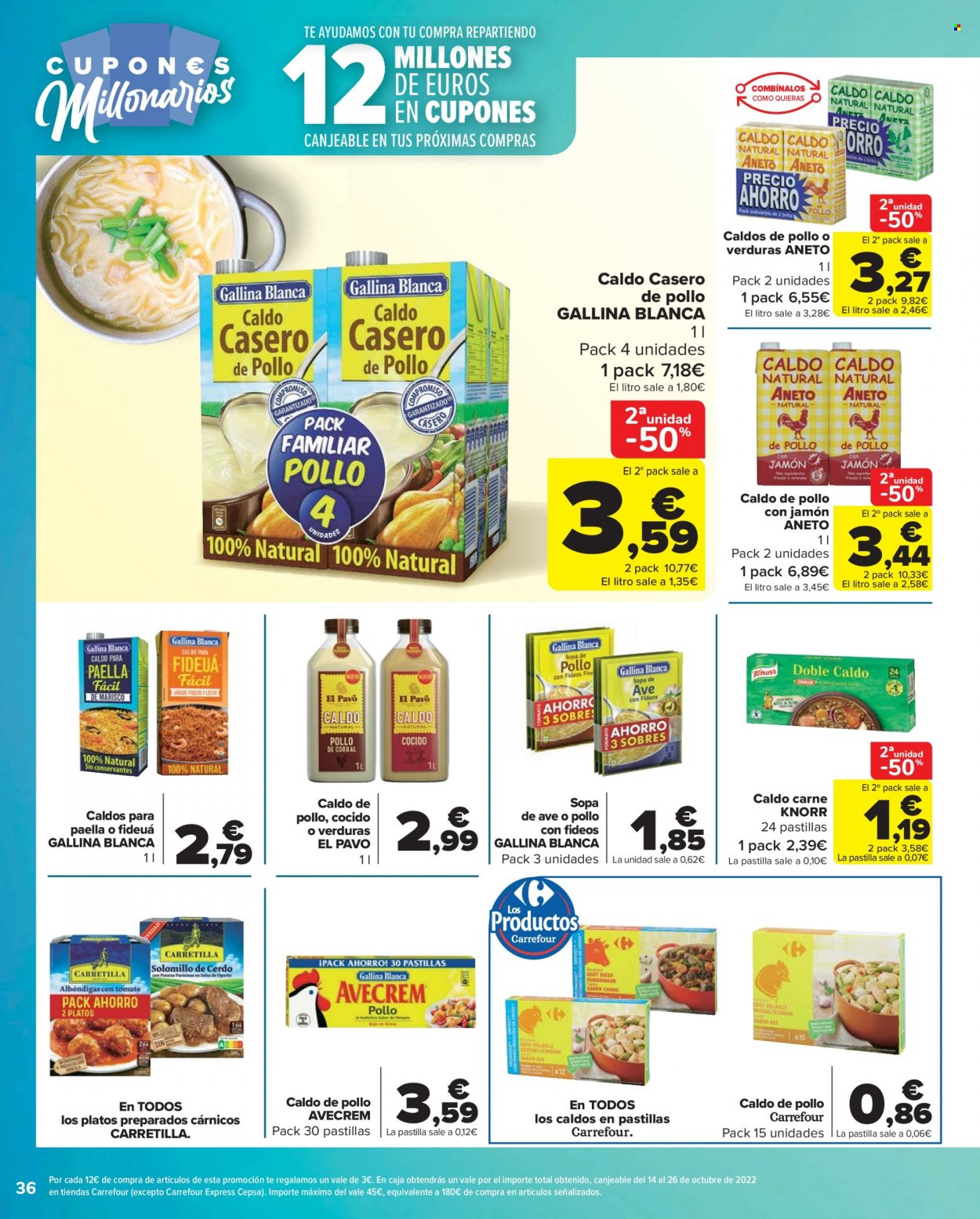 Folleto Carrefour - 27/09/22 - 13/10/22. Página 36