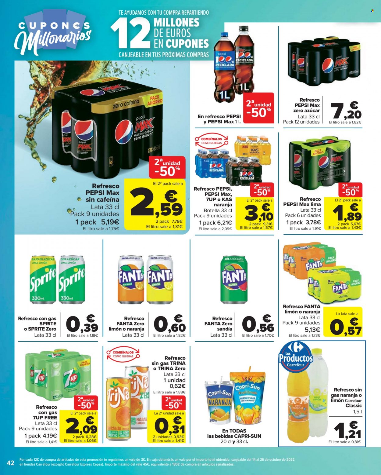 Folleto Carrefour - 27/09/22 - 13/10/22. Página 42