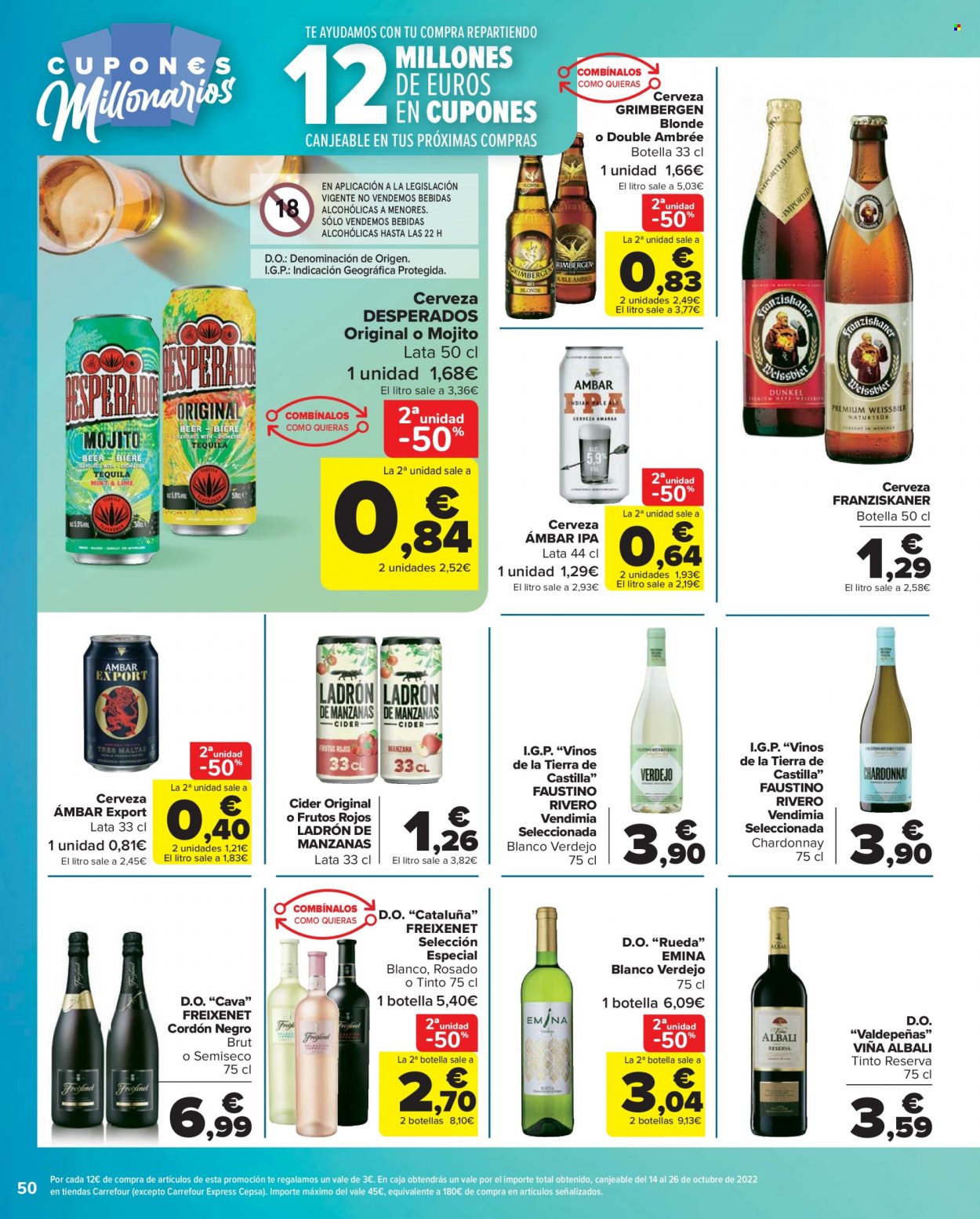 Folleto Carrefour - 27/09/22 - 13/10/22. Página 50