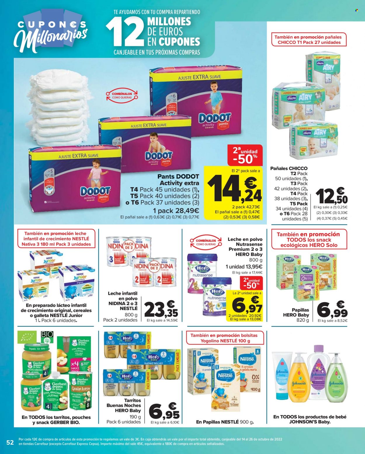 Folleto Carrefour - 27/09/22 - 13/10/22. Página 52