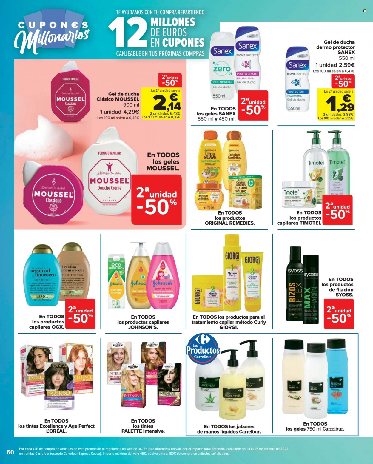 Folleto Carrefour - 27/09/22 - 13/10/22. Página 60