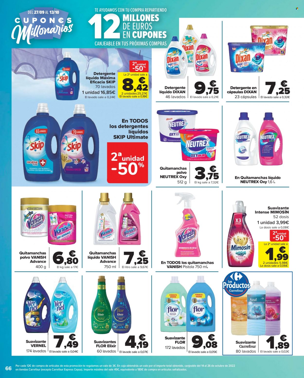 Folleto Carrefour - 27/09/22 - 13/10/22. Página 66