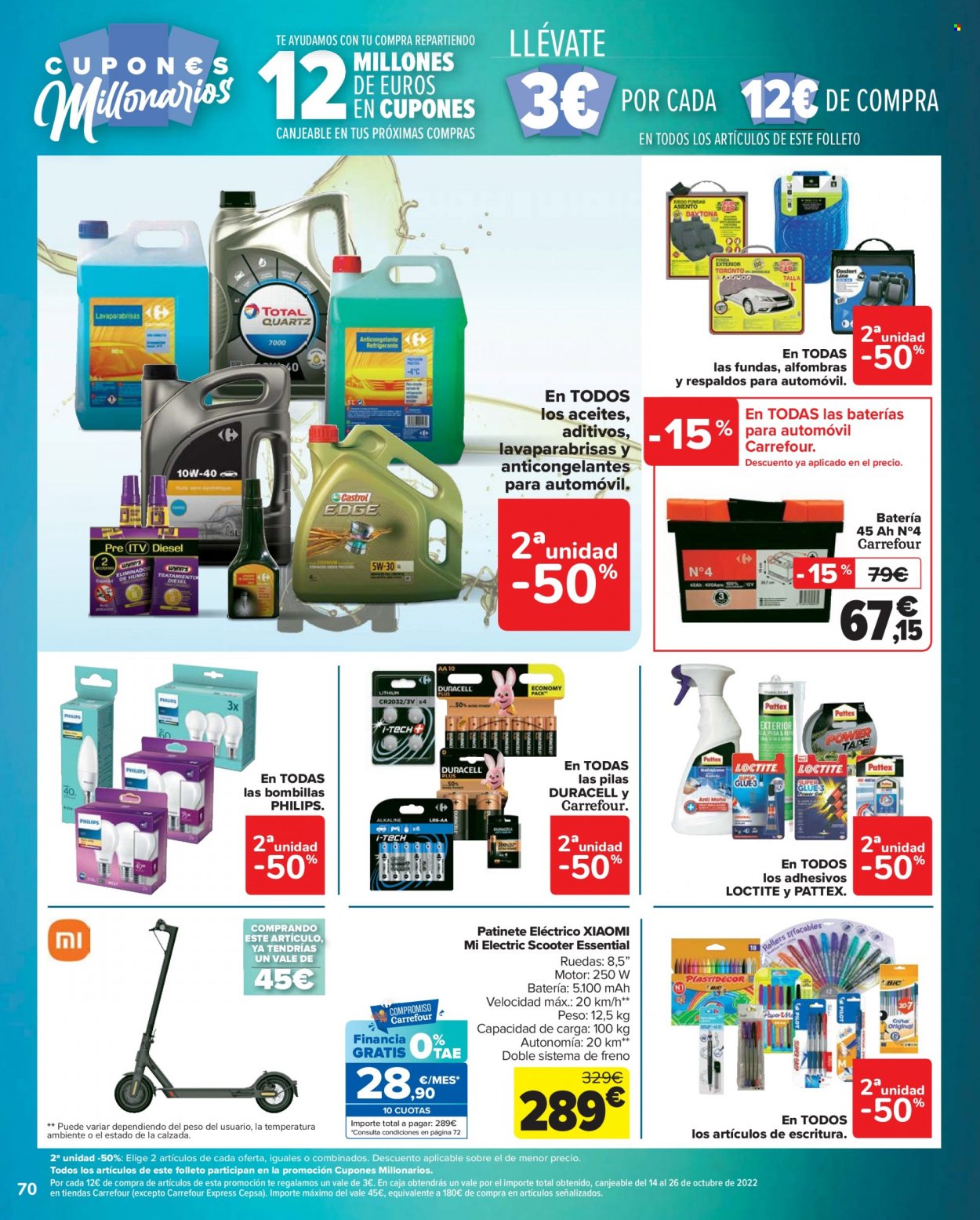 Folleto Carrefour - 27/09/22 - 13/10/22. Página 70