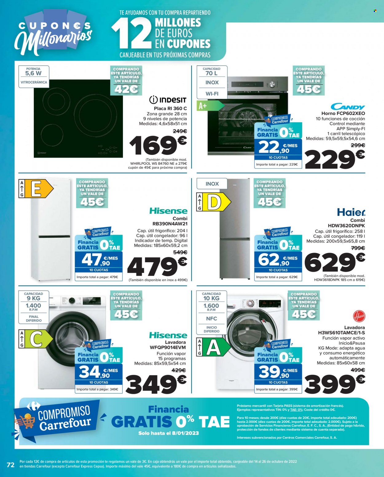 Folleto Carrefour - 27/09/22 - 13/10/22. Página 72