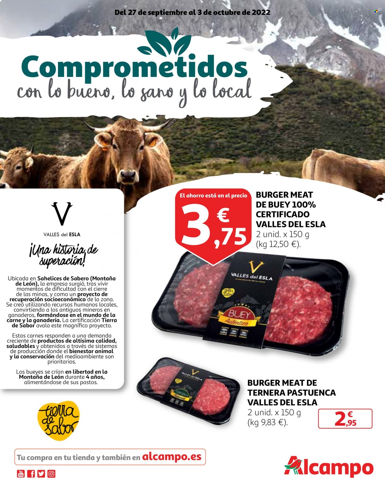 Folleto Alcampo - 27/09/22 - 03/10/22. Página 1