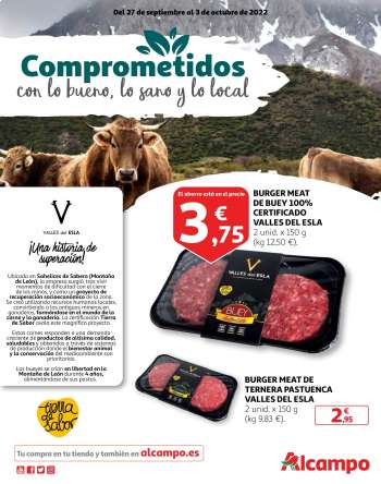 Folleto actual Alcampo - 27/09/22 - 03/10/22.