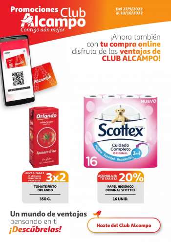 Folleto actual Alcampo - 27/09/22 - 10/10/22.