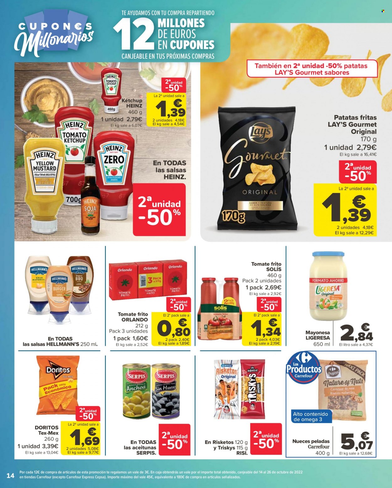 Folleto Carrefour - 27/09/22 - 13/10/22. Página 14