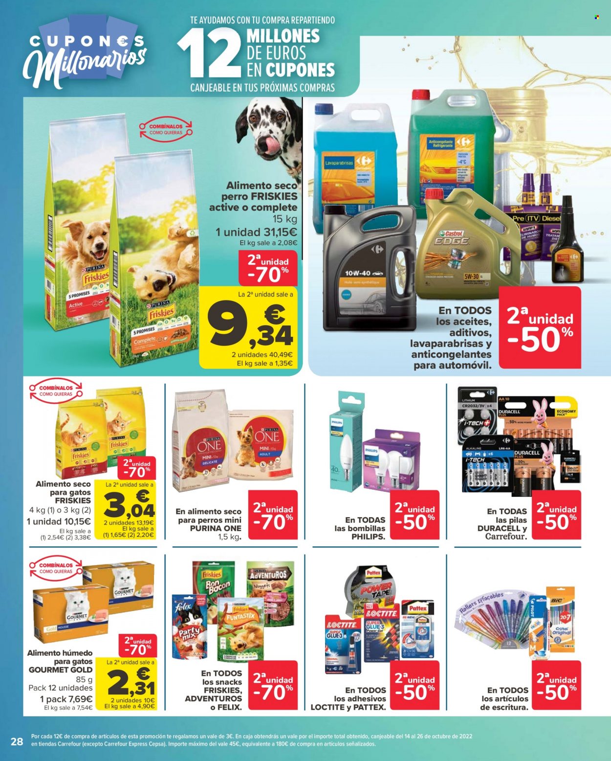 Folleto Carrefour - 27/09/22 - 13/10/22. Página 28