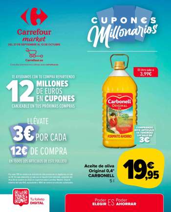 Folleto actual Carrefour - 27/09/22 - 13/10/22.
