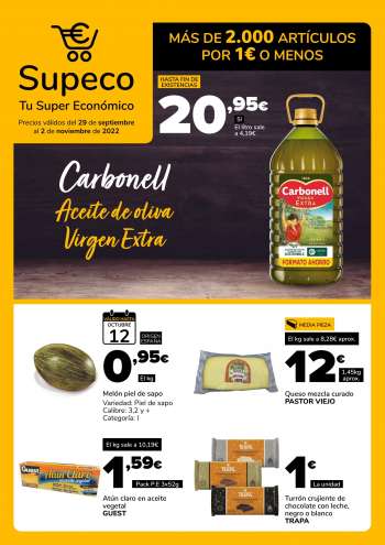 Folleto actual Supeco - 29/09/22 - 02/11/22.