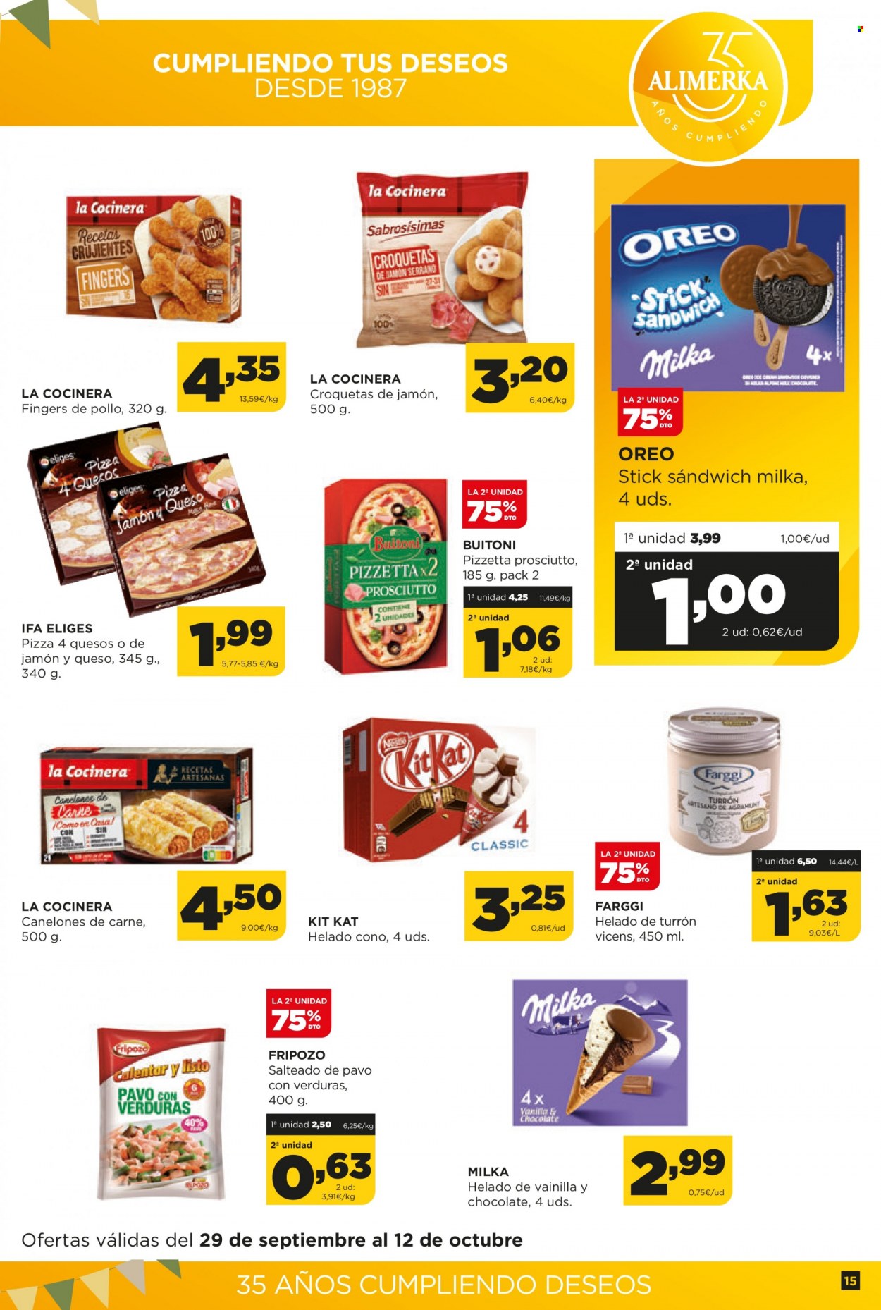 Folleto Alimerka - 29/09/22 - 12/10/22. Página 15