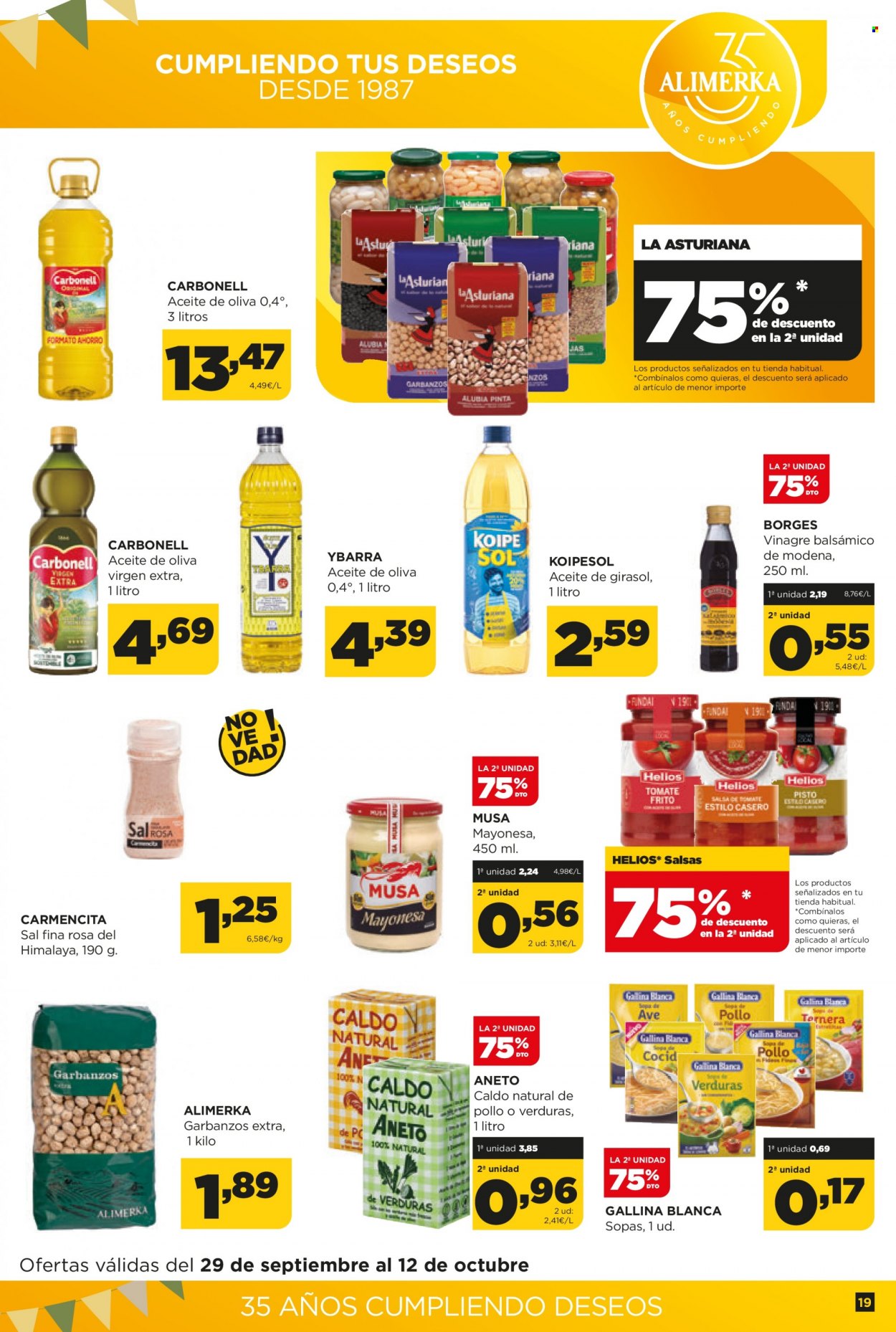 Folleto Alimerka - 29/09/22 - 12/10/22. Página 19