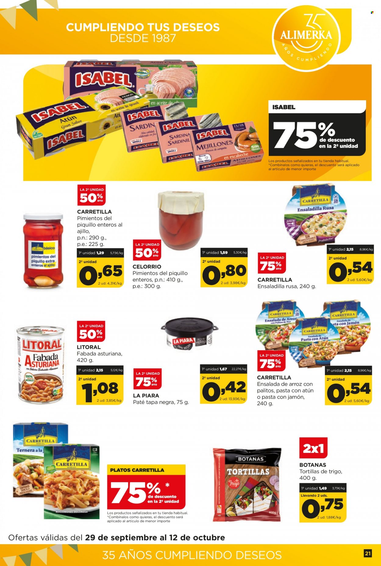 Folleto Alimerka - 29/09/22 - 12/10/22. Página 21