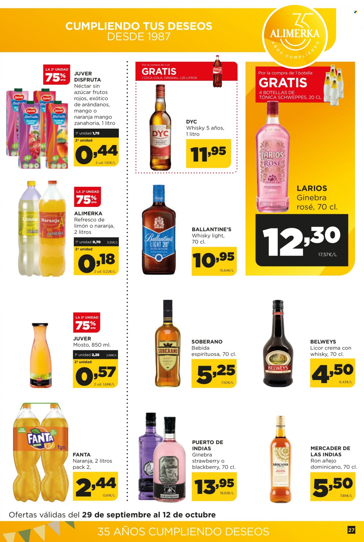 Folleto Alimerka - 29/09/22 - 12/10/22. Página 27