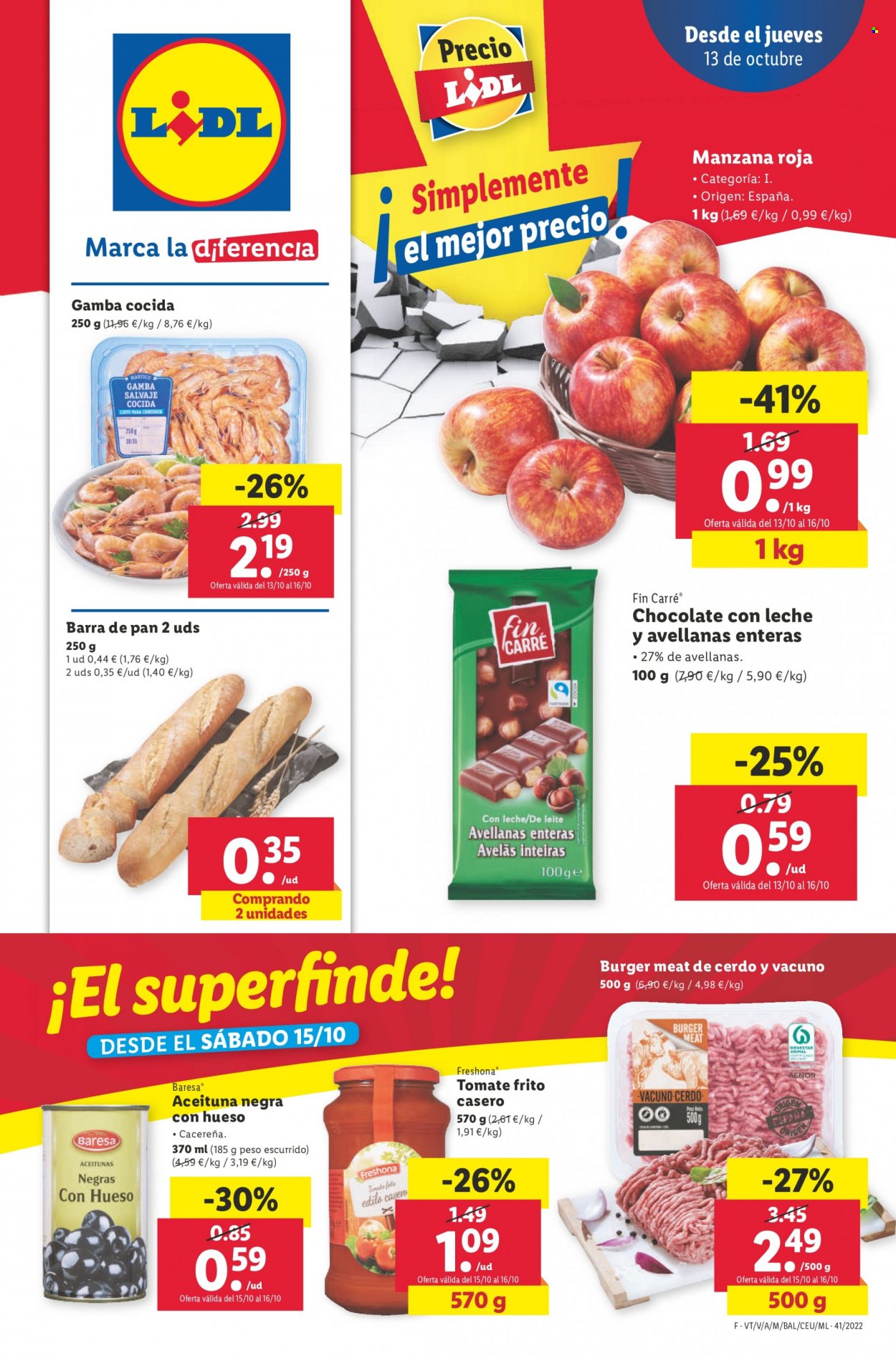 Folleto Lidl - 13/10/22 - 19/10/22. Página 1