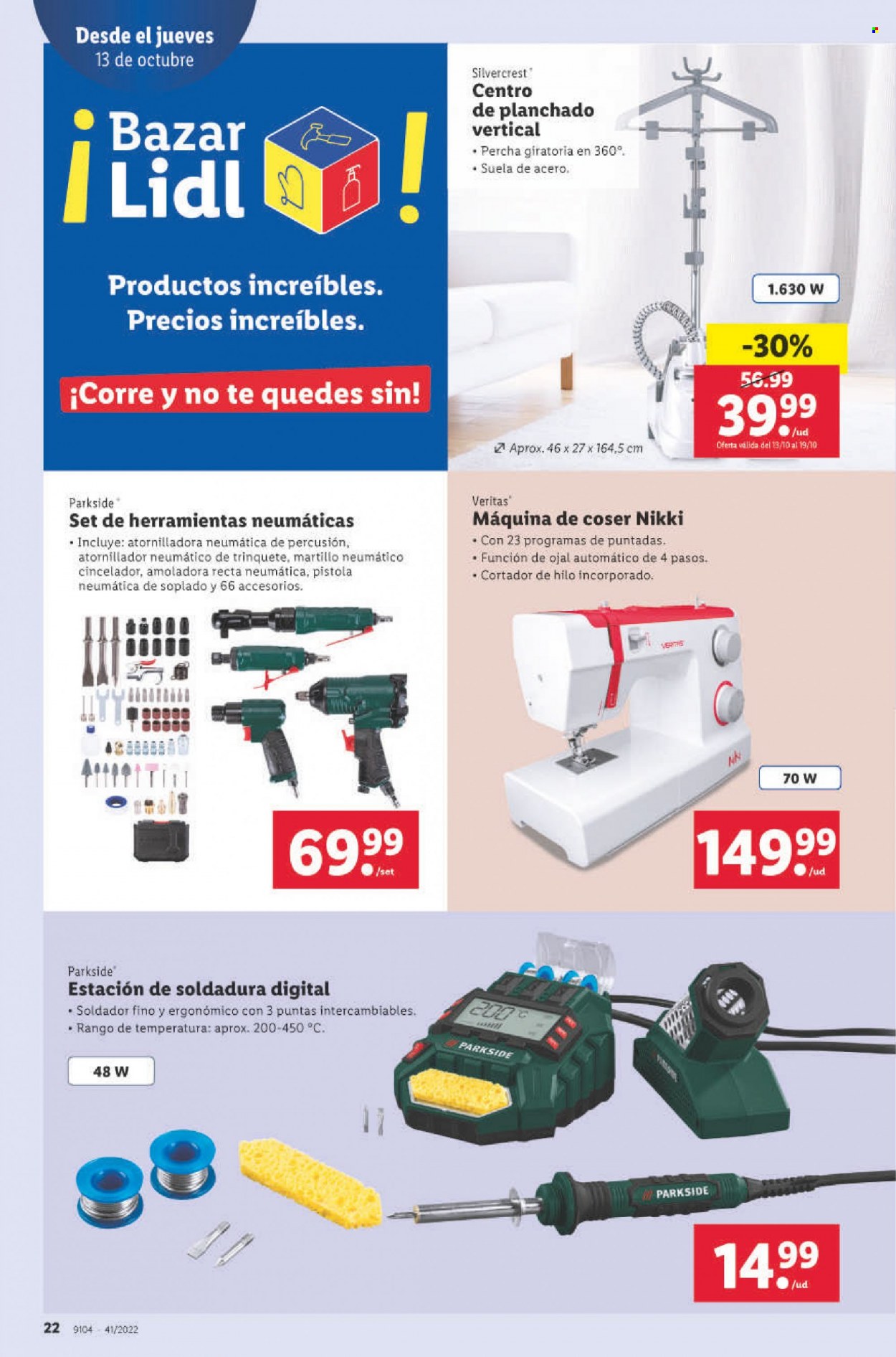 Folleto Lidl - 13/10/22 - 19/10/22. Página 22
