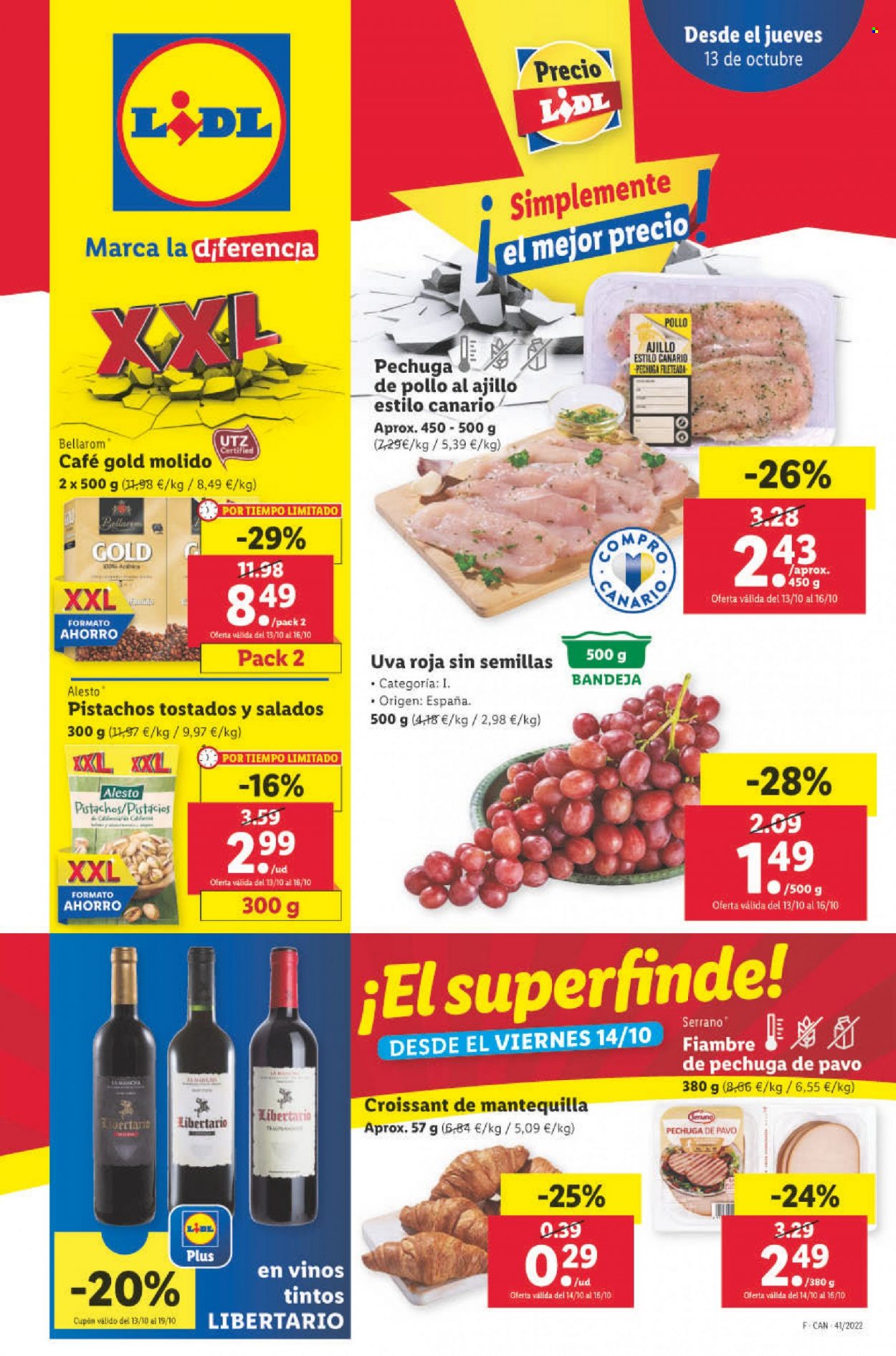 Folleto Lidl - 13/10/22 - 19/10/22. Página 1