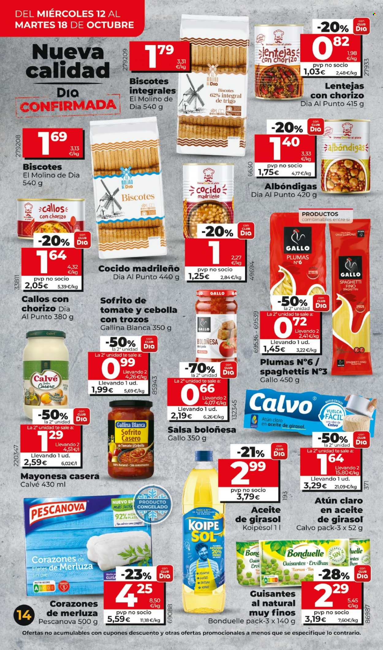 Folleto Dia - 12/10/22 - 18/10/22. Página 14